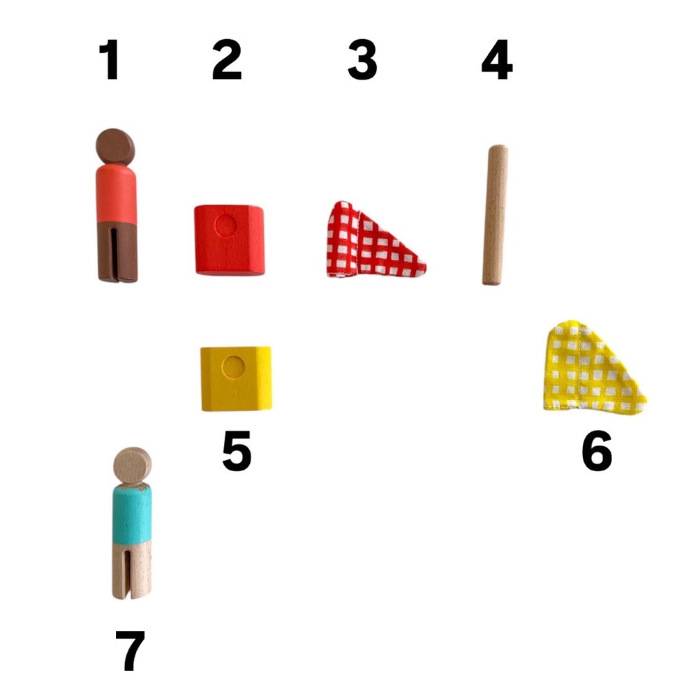 replacement parts for LOVEVERY Analyst Pattern Match Boats & Cards Set